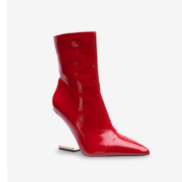Ninety Union Shoes - Ninety Union Red (NEW) ankle boots